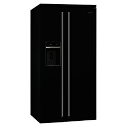 Smeg SBS963N American Style Fridge Freezer, Black